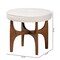 Baxton Studio Theo Japandi Cream Boucle Fabric and Walnut Brown Finished Rubberwood Ottoman Footstool 228-12966-ZORO - alternate 7